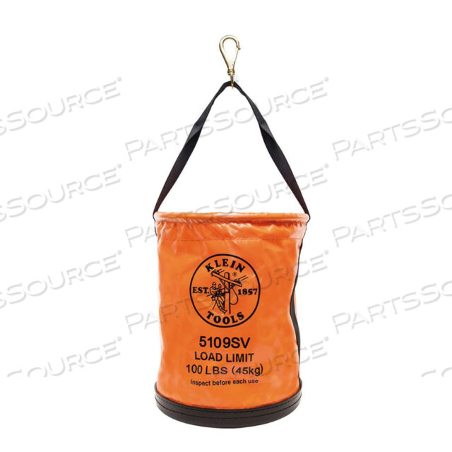 VINYL BUCKET WITH SWIVEL SNAP