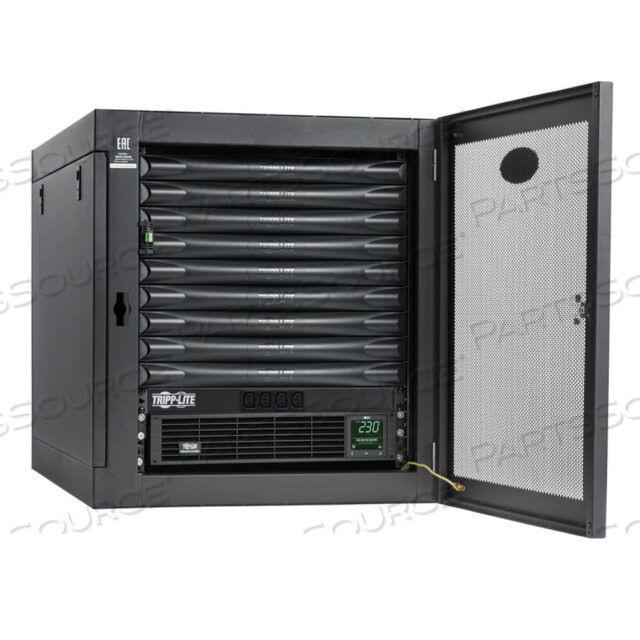 EDGEREADY MICRO DATA CENTER 9U WALLMOUNT HD 1500VA UPS PDU KIT