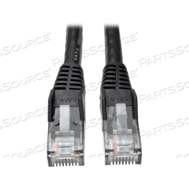 OEM#: N201-007-BK50BPETHERNET CABLE, CAT6 GIGABIT SNAGLESS MOLDED (UTP), RJ45 M/M, BLACK, ROUND, 7 FT (50 PER PACKAGE) by Tripp Lite