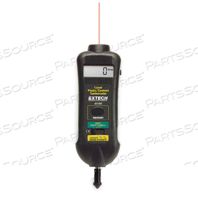 OEM#: 461995-NISTLASER TACHOMETER 0.5 TO 20 000 RPM by Extech Instruments