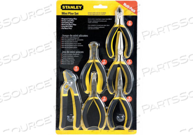 OEM#: 84-079PLIER BI-MATERIAL MINI SET 6 PC by Stanley