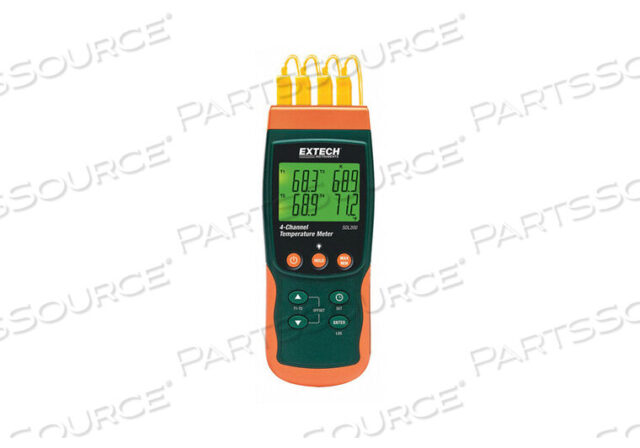 OEM#: SDL200THERMOCOUPLE THERMOMETER 4 INPUT by Extech Instruments
