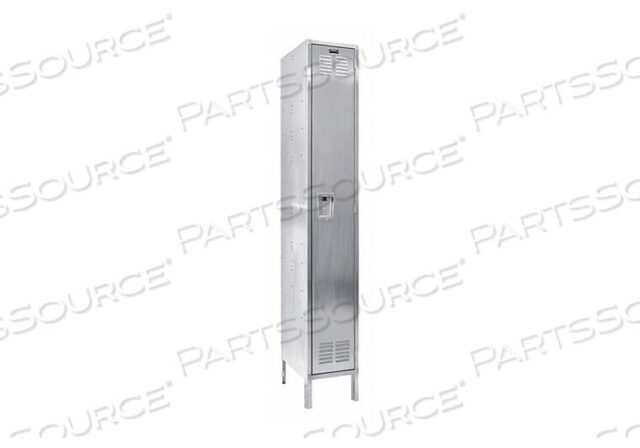 OEM#: USS1888-1AWRDRB LOCKR LVRD 1 WIDE 1 TIER SILVER by Hallowell