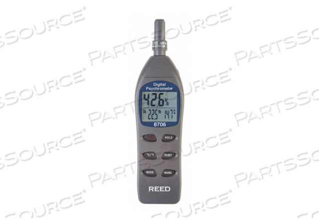 OEM#: 8706PSYCHROMETER DIGITAL WET BULB DEWPOINT by Reed Instruments