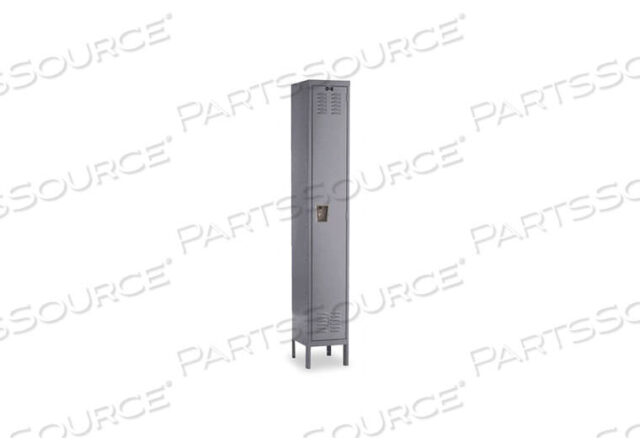 OEM#: U1286-1HGG3735 WARDROBE LOCKER LVRD 1 WIDE 1 TIER GRAY by Hallowell