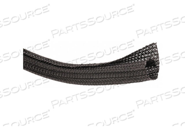 OEM#: F6N0.50BK75BRAIDED SLEEVING 0.500 IN. 75 FT. BLACK by Techflex