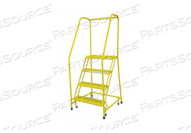 OEM#: 1504R2630A3E10B3C2P6ROLLING LADDER STEEL 70IN. H. YELLOW by Cotterman