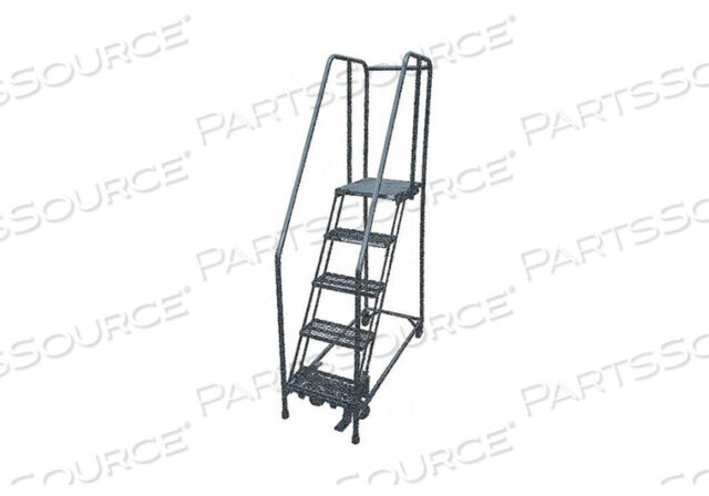 OEM#: 1005R2630A6E20B4AC1P6ROLLING LADDER STEEL 80IN. H. GRAY by Cotterman