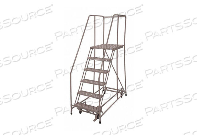 OEM#: 1506R2630A6E30B4W5C1P6ROLLING LADDER STEEL 90IN. H. GRAY by Cotterman