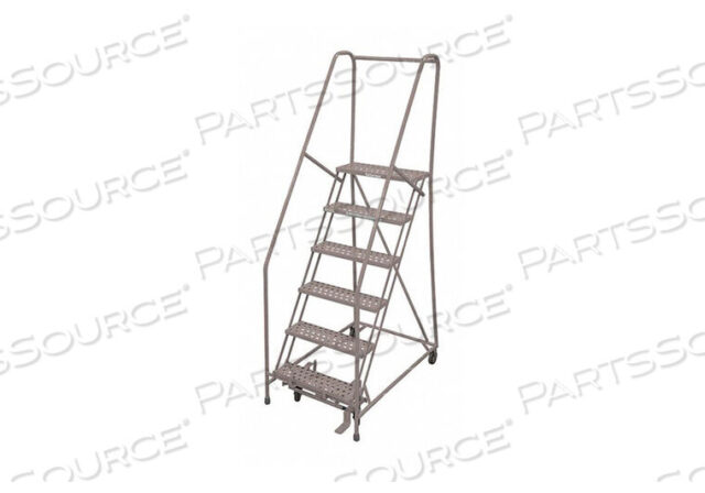 OEM#: 1006R2630A6E10B4AC1P6ROLLING LADDER STEEL 90IN. H. GRAY by Cotterman