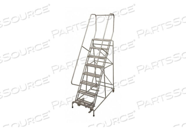 OEM#: 1008R2632A2E20B4D3C1P6ROLLING LADDER STEEL 110IN. H. GRAY by Cotterman