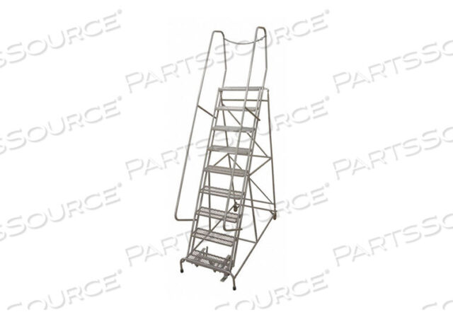 OEM#: 1009R2632A2E20B4D3C1P6ROLLING LADDER STEEL 120IN. H. GRAY by Cotterman
