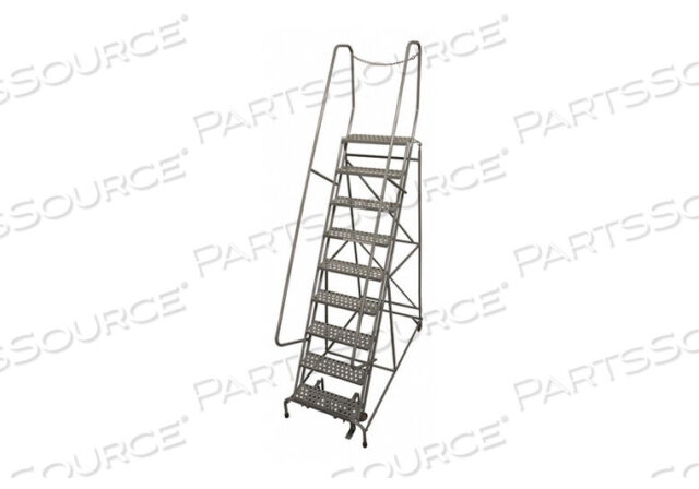 OEM#: 1009R2632A6E10B4D3C1P6ROLLING LADDER STEEL 120IN. H. GRAY by Cotterman