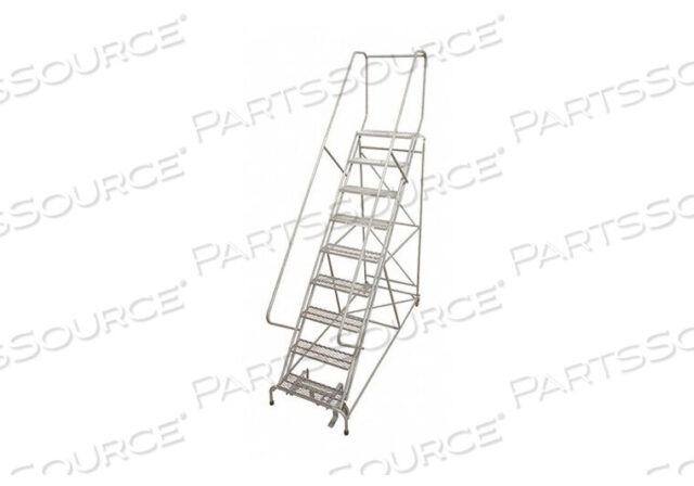 OEM#: 1714R3242A1E12B4W4C1P3ROLLING LADDER STEEL 182IN. H. GRAY by Cotterman
