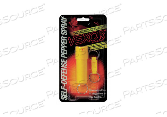 PEPPER SPRAY TWIST TOP YELLOW 0.54 OZ