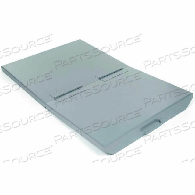 OEM#: 40033GYHINGED LID FOR 4 CU. YD. GLOBAL INDUSTRIAL SELF-DUMPING HOPPER, GRAY by McCullough Industries, Inc.