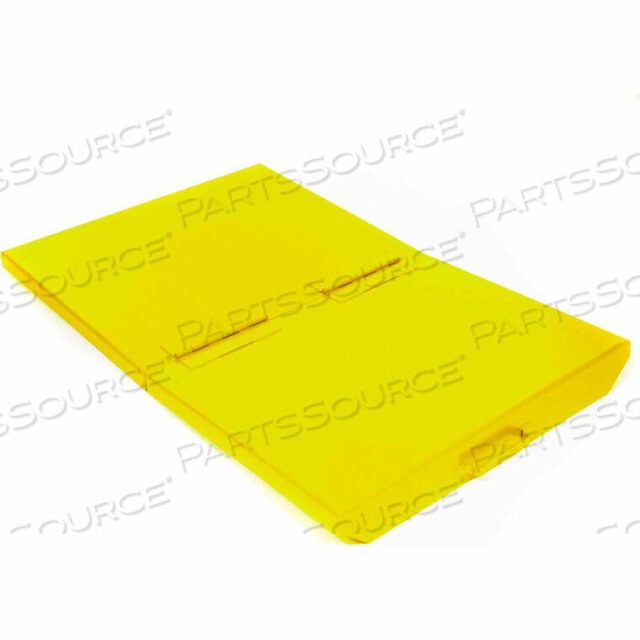 OEM#: 40033YLHINGED LID FOR 4 CU. YD GLOBAL INDUSTRIAL SELF DUMPING HOPPER, YELLOW by McCullough Industries, Inc.