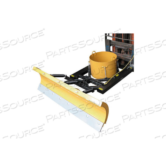 7 WIDE FORK LIFT SNOW PLOW BLADE FOR 5-1/2 WIDE FORKLIFT FORKS