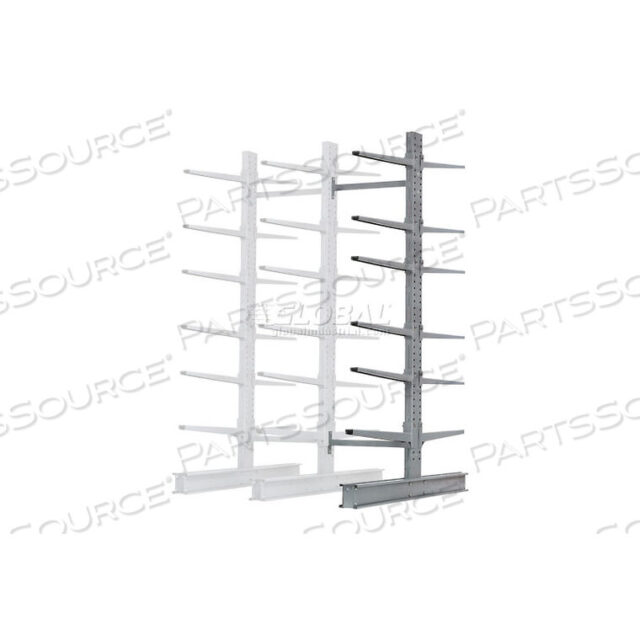 OEM#: A2DU12DOUBLE SIDED HD ADD-ON CANTILEVER RACK UNIT, 72W X 107D X 12H,17000 LBS CAP,FOR USE W/2000 SERIES by Modern Equipment (Meco)