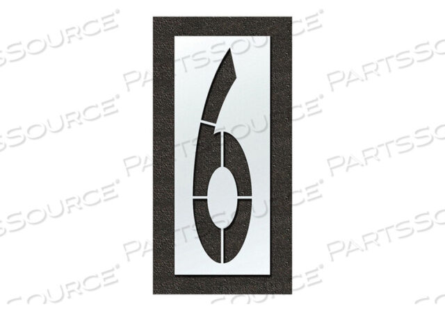OEM#: STL-108-F1206AIRPORT PAVEMENT STENCIL 6 120 IN by RAE Products & Chemicals Corp.