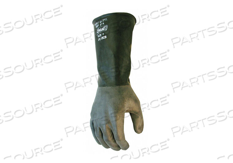 OEM#: 874-09CHEMICAL RESISTANT GLOVES BUTYL L PR by SHOWA