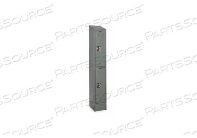 OEM#: URB1258-2ASB-HGD4819 WARDROBE LOCKER LVRD 1 WIDE 2 TIER GRAY by Hallowell