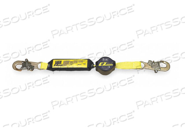 OEM#: 12414601241460 DBI-SALA EZ STOP LANYARD, EXPANDS FROM 2.5 TO 6, 1-3/8 WEBBING, W/SMALL SNAP ENDS by 3M Consumer