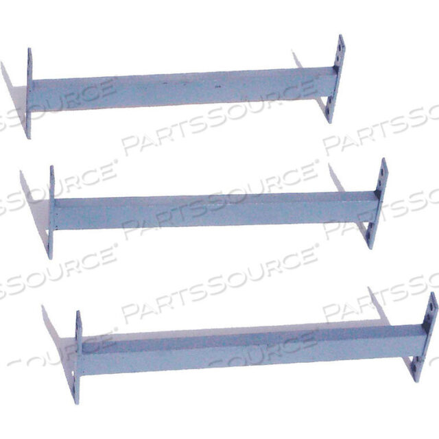 OEM#: 23B72CANTILEVER RACK HORIZONTAL BRACE FOR 10,12,14 UPRIGHTS, 71W, FOR USE WITH 2000 SERIES, SET OF 3 by Modern Equipment (Meco)