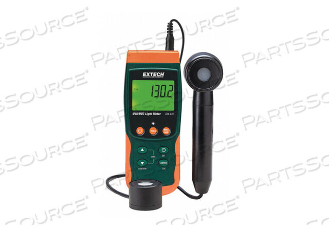 OEM#: SDL470LIGHT METER UVA AND UVC BACKLIT LCD by Extech Instruments