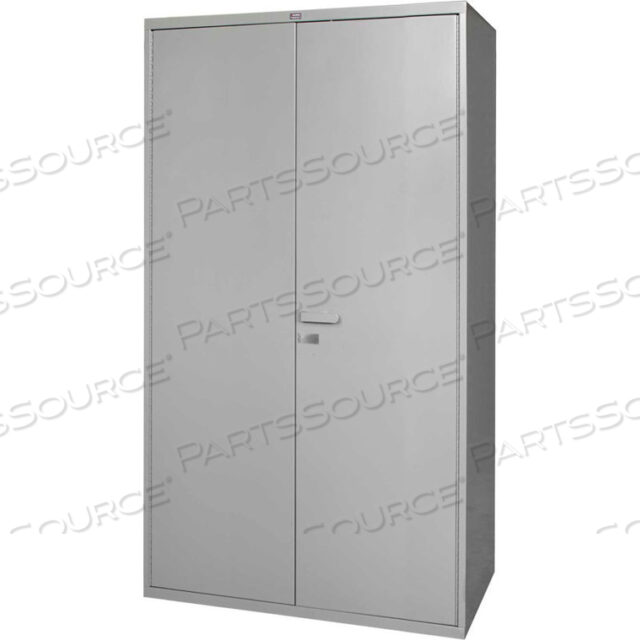 OEM#: GM6SC8472-4HGGLOBAL INDUSTRIAL HEAVY DUTY STEEL STORAGE CABINET, 16 GA. STEEL ALL-WELDED GRAY, 48WX24DX72H by Hallowell