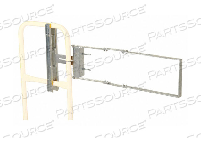 SAFETY RAILING- SELF CLOSING STEEL GATE