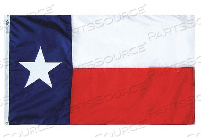 OEM#: 145309STATE FLAG TEXAS 8FTH X 12FTW 2-PLY POLY by Annin Flagmakers