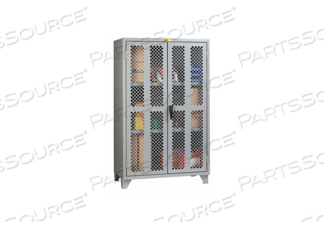 OEM#: SSLP2-A-2460HIGH VISIBILITY STORAGE CABINET W/ 2 ADJ. SHELVES, 60W X 26D X 78H by Little Giant
