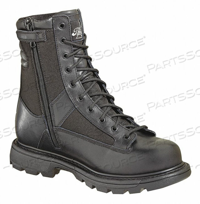 OEM#: 834-7991 9 WJ0411 TACTICAL BOOTS 9W FRONT LACE/SIDE ZIP PR by Thorogood