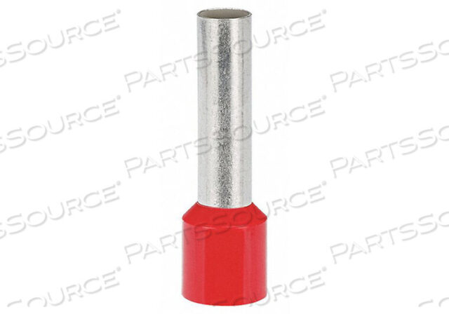 OEM#: FSD83-18-CFERRULE INSUL 8AWG 18MM PIN RED PK100 by Panduit
