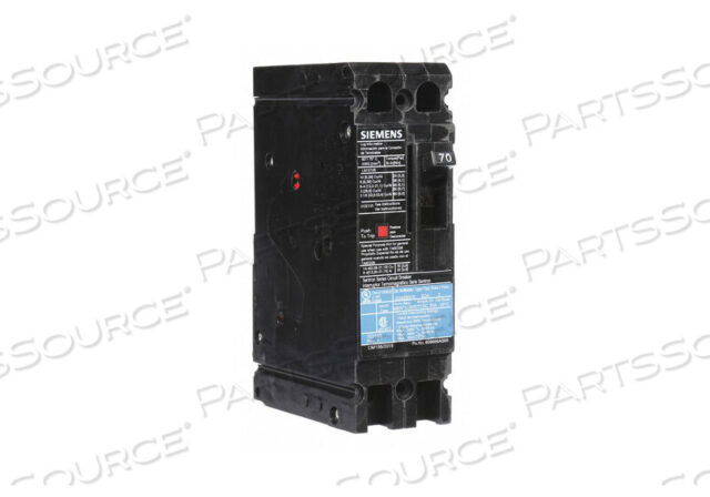 OEM#: ED42B070CIRCUIT BREAKER 70A 2P 480VAC ED4 by Siemens