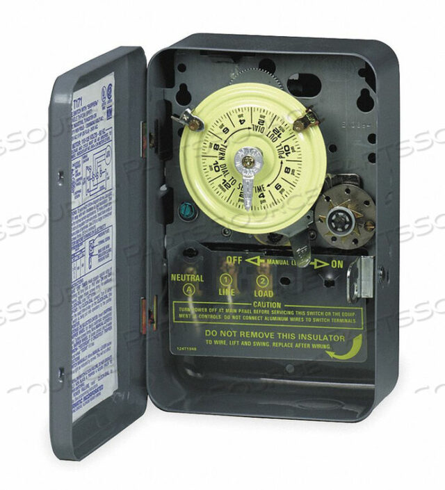 OEM#: T174RELECTROMECHANICAL TIMER 24-HR DPST 40A by Intermatic