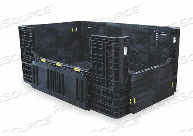 OEM#: HDR7848-34 BLKCOLLAPSIBLE CONTAINER 78 IN L 48 IN W BL by Lewisbins