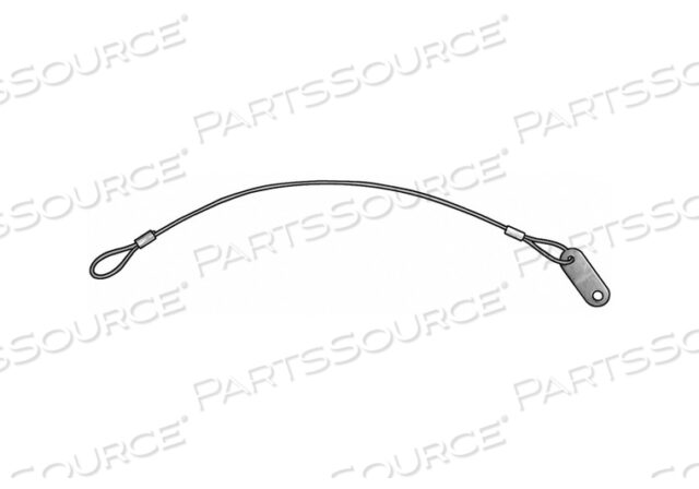 OEM#: WWG-TSS1-046-12NTLANYARD 2 LOOPS/TAB 3/64X12 L PK5 by ITW