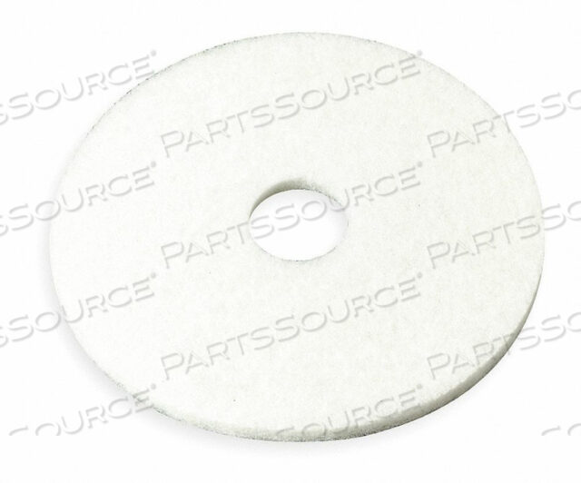 OEM#: 4100BUFFING/CLEANING PAD 20 IN WHITE PK5 by 3M Healthcare