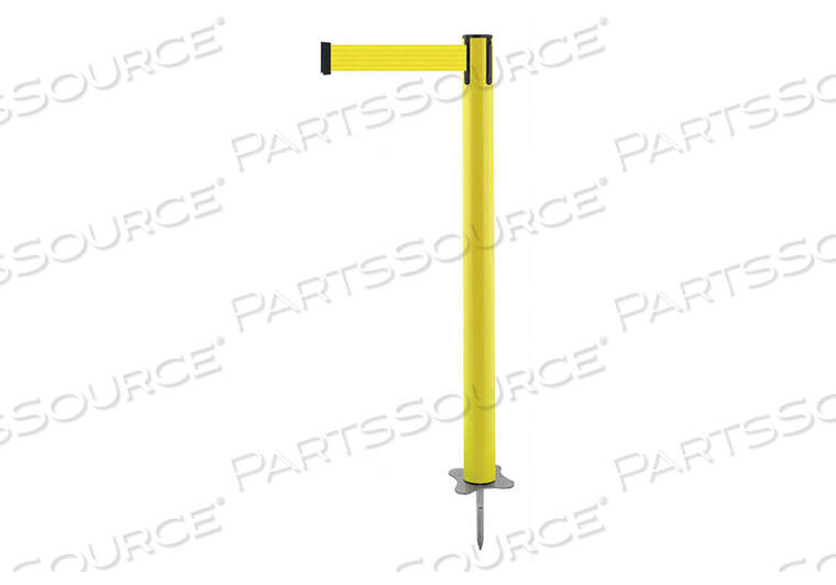OEM#: 884-35-STD-Y5X-CSPIKE POST YELLOW POST 43 H by Tensabarrier