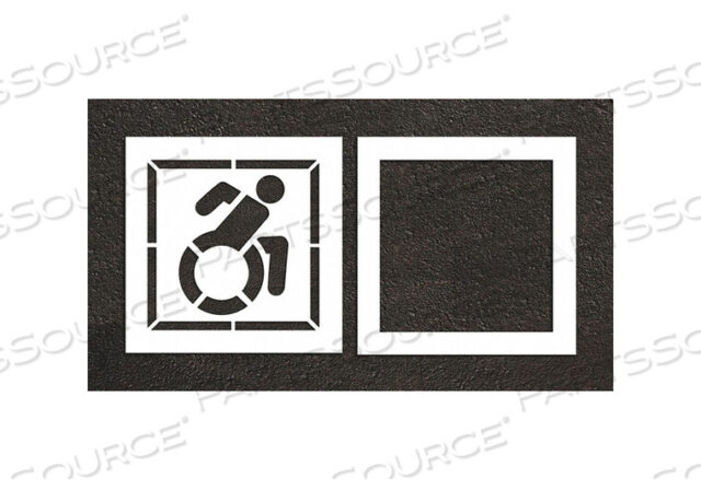 OEM#: STL-116-33003PAVEMENT STENCIL 38 W 0.063 THICK 2 PCS by RAE Products & Chemicals Corp.