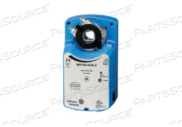 OEM#: M9108-GGC-270IN-LB ON/OFF,0-10VDC W/2AUX by Johnson Controls