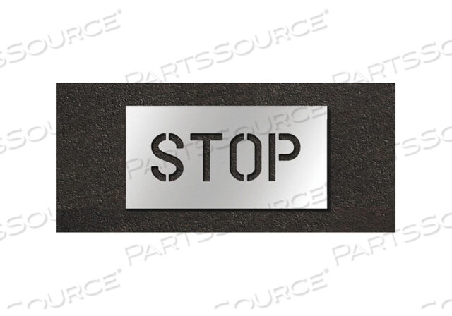 OEM#: STL-108-70603PAVEMENT STENCIL STOP by RAE Products & Chemicals Corp.
