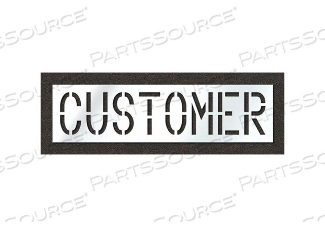 OEM#: STL-108-71814PAVEMENT STENCIL CUSTOMER by RAE Products & Chemicals Corp.