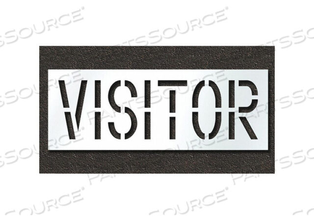 OEM#: STL-108-71834PAVEMENT STENCIL VISITORS by RAE Products & Chemicals Corp.