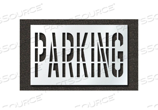OEM#: STL-108-73622PAVEMENT STENCIL PARKING by RAE Products & Chemicals Corp.