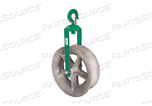 OEM#: 8018HOOK SHEAVE 18 IN 8 000 LB CAPACITY by Greenlee
