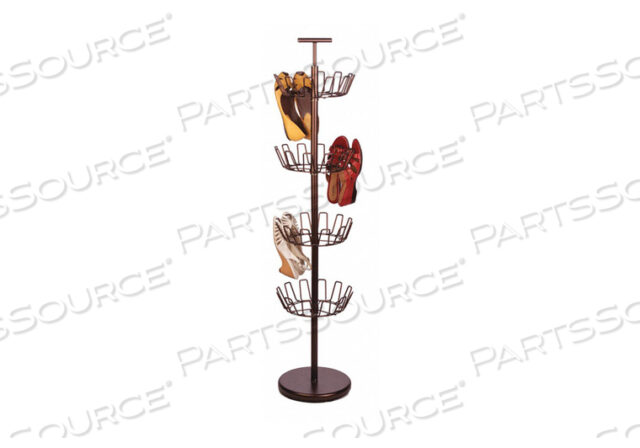 4-TIER REVOLVING SHOE TREE, BRONZE