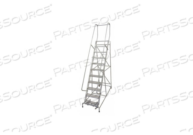 OEM#: 1012R2632A1E10B4SSP3ROLLING LADDER 162 IN.H 12 STEPS by Cotterman